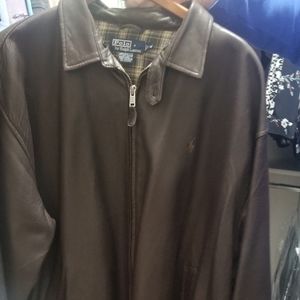 Ralph Lauren men's leather jacket